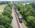 East end of the Skillman siding 